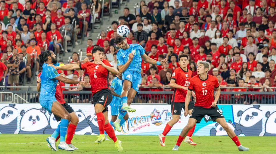 भारतीय फुटबॉल टीम का निराशाजनक प्रदर्शन, अपने से कम रैंकिंग वाली हांगकांग से 0-1 से हारी