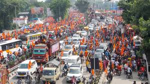 Delhi Traffic Advisory 2025: Traffic pressure increased due to Kanwar Yatra, many roads will remain closed till July 23