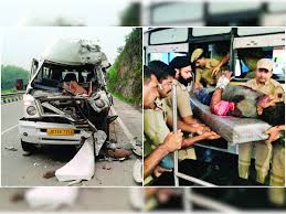 Buses carrying Amarnath pilgrims collide on Jammu-Srinagar highway, 25 pilgrims injured - the accident raises questions on security and management