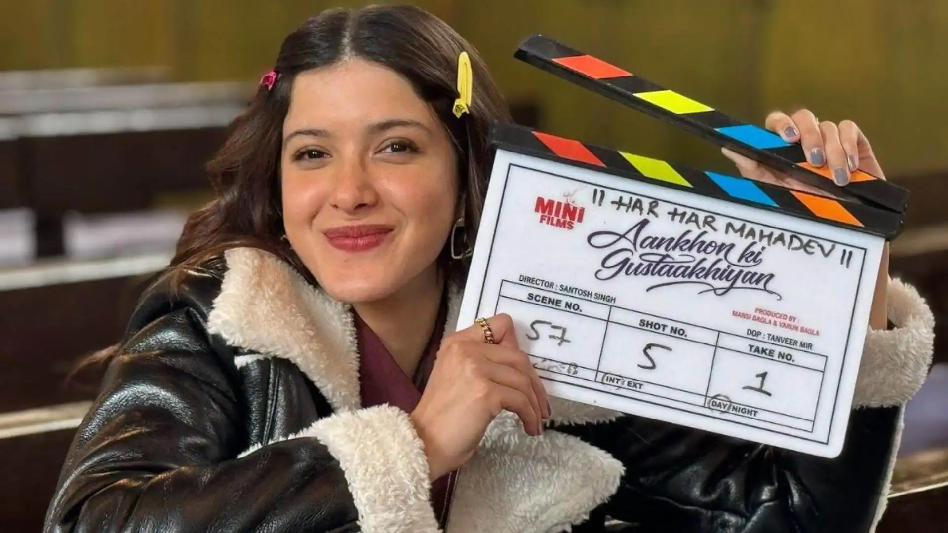 Shanaya Kapoor created a perfect amalgamation of Bollywood's 90s love, tradition and trend at the trailer launch of 'Aankhon Ki Gustakhiyaan'